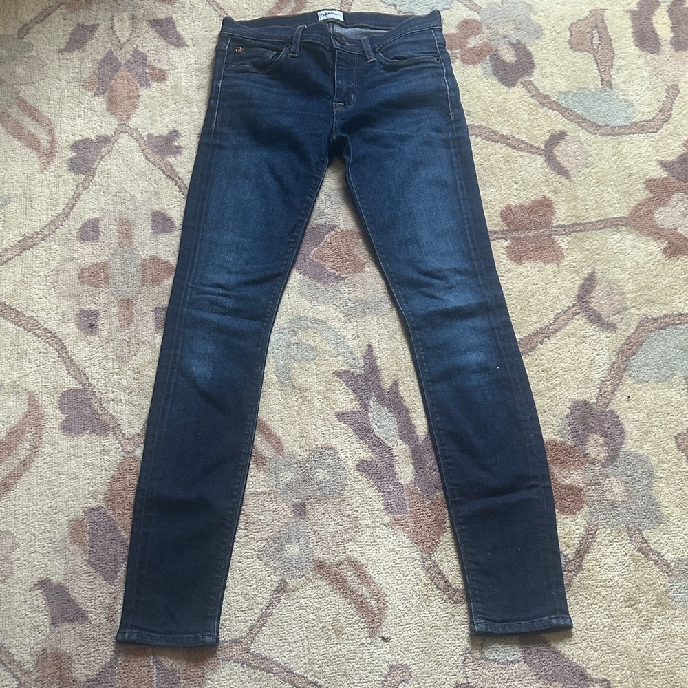 Hudson Jeans Dark Blue cigarette Jeans